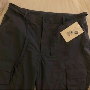 Concrete blue cargo pants